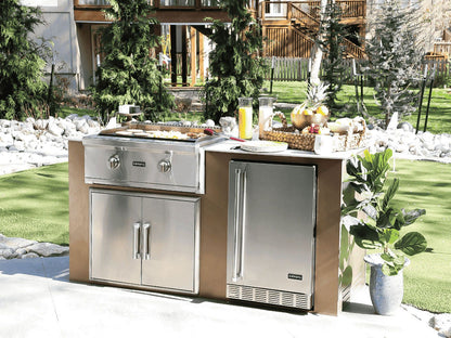 Coyote C121R-S-L 21" Built-In Outdoor Compact Refrigerator – Stainless Steel
