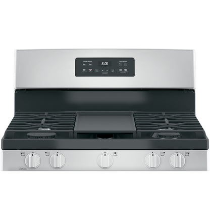 GE JGBS66REKSS 30" Free-Standing Gas Range – Stainless Steel