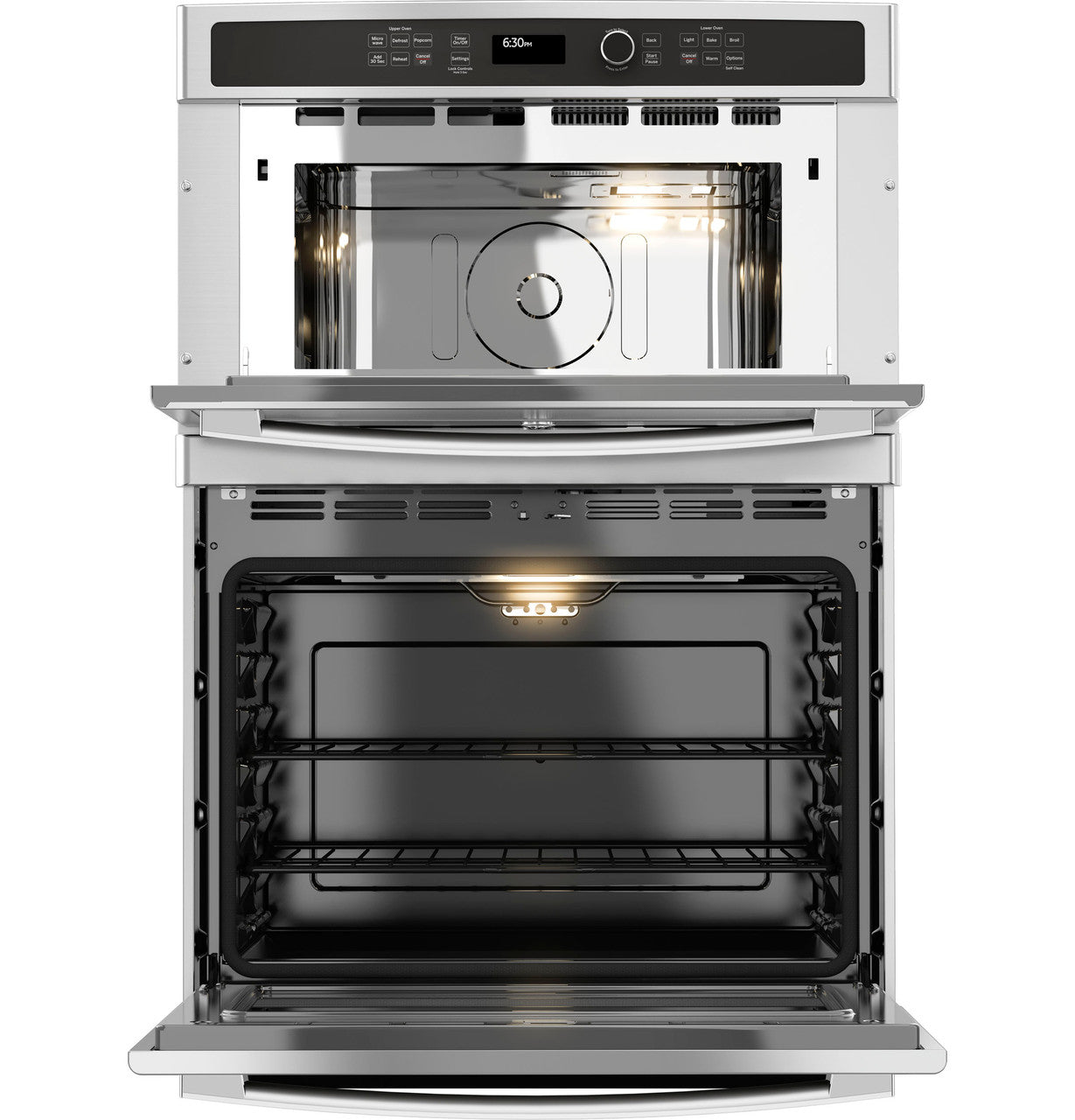 GE JT3800SHSS 30" Built-In Combination Double Wall Oven – Stainless Steel