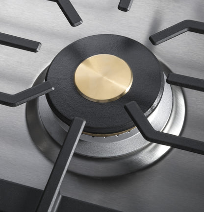 Monogram ZGU36ESLSS 36" Gas Cooktop with 5 Burners & Tri-Ring Burner - Stainless Steel
