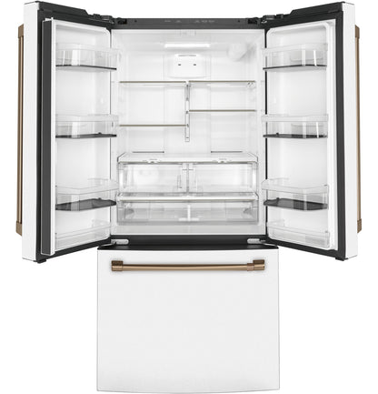 Café CWE19SP4NW2 18.6 Cu. Ft. Smart Counter-Depth French-Door Refrigerator