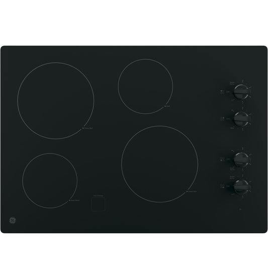 GE JP3030DJBB 30” Built-In Radiant Electric Cooktop – Black