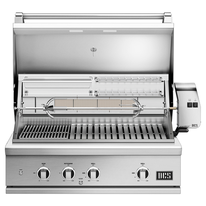 DCS BE1-36RCI 36" Series 9 Built-In Gas Grill with Rotisserie & Infrared Sear Burner