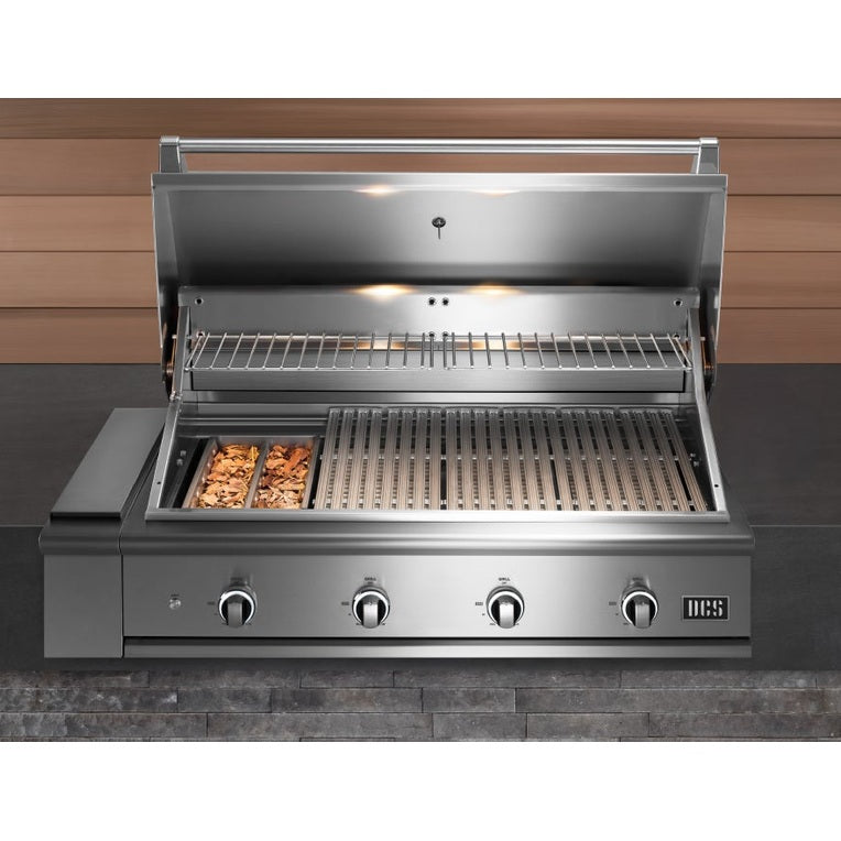 DCS BE1-36C 36" Series 9 Built-In Charcoal Grill and Gas