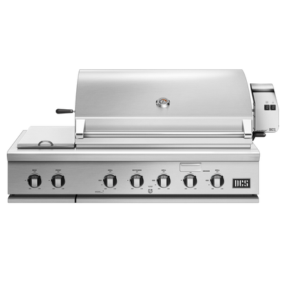 DCS BH1-48RS 48-inch Built-In Gas Grill with Rotisserie and Side Burner