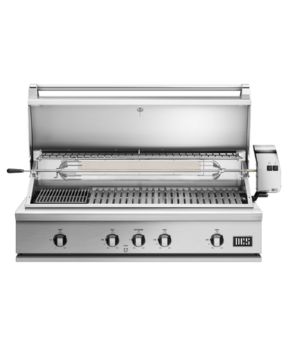 DCS BH1-48RI 48-inch Built-In Gas Grill with Rotisserie and Infrared Sear Burner