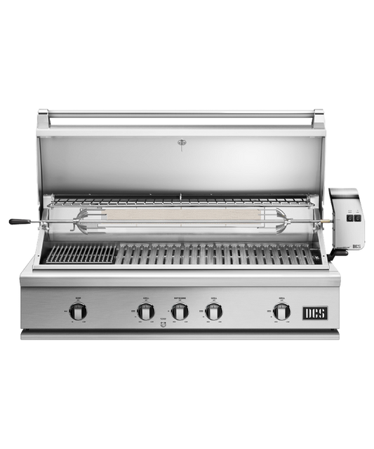 DCS BH1-48RI 48-inch Built-In Gas Grill with Rotisserie and Infrared Sear Burner