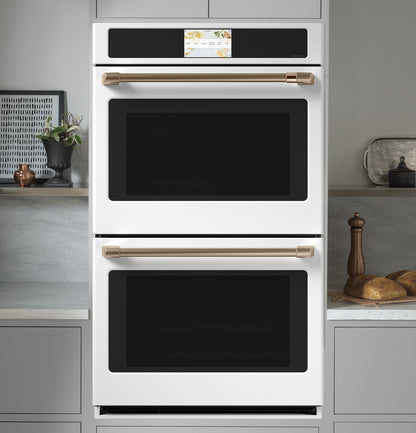 Cafe CTD90DP4NW2 30" Smart Built-In Convection Double Wall Oven