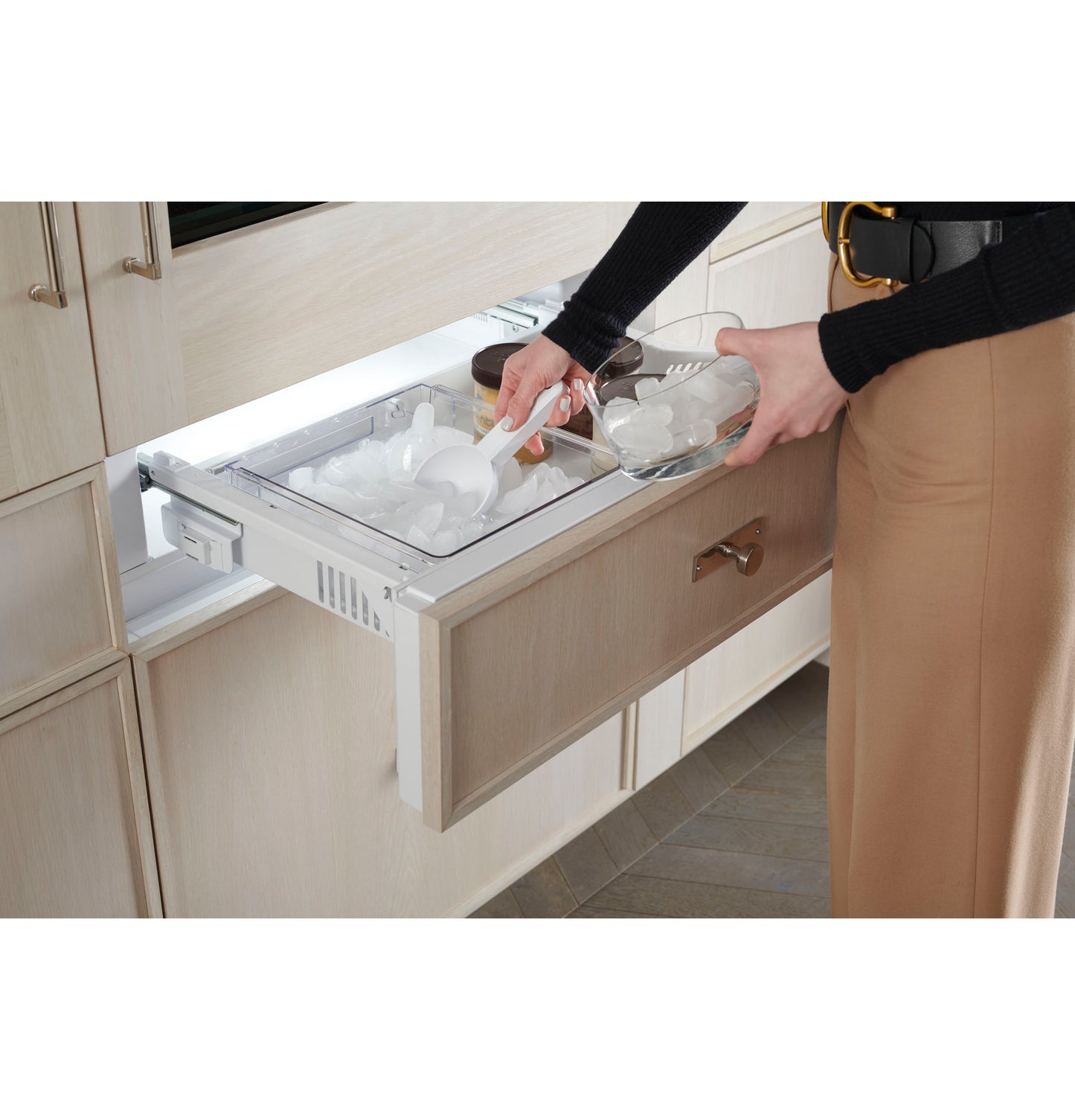 Monogram ZIW303NPPII 30″ Panel-Ready Built-In Wine Sommelier Refrigerator