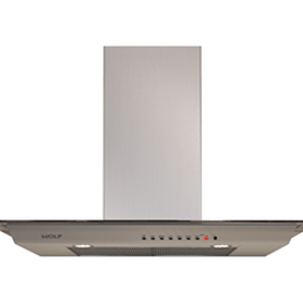 Wolf VW36G 36" Cooktop Wall Hood — Glass