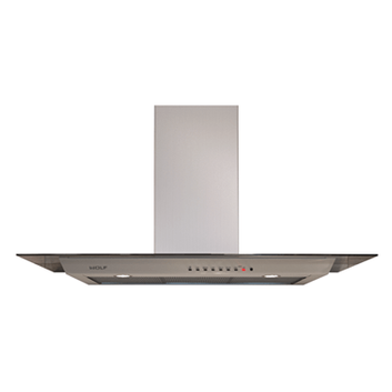 Wolf VW45G 45" Cooktop Wall Hood — Glass
