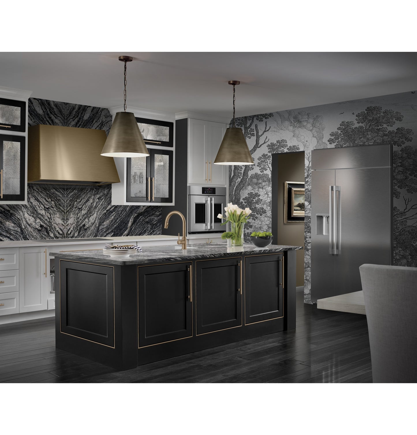 Monogram 48" Built-In Side-by-Side Refrigerator