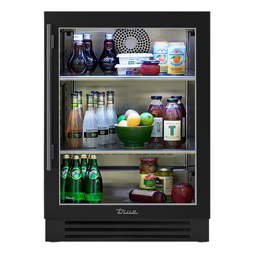 True TUR-24-R-SG-C 24" Outdoor Undercounter Refrigerator – Stainless Steel Glass