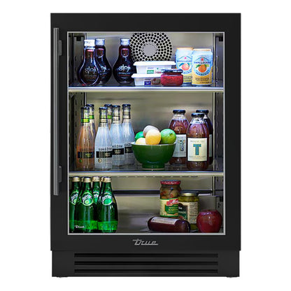 True TUR-24-R-SG-C 24" Outdoor Undercounter Refrigerator – Stainless Steel Glass