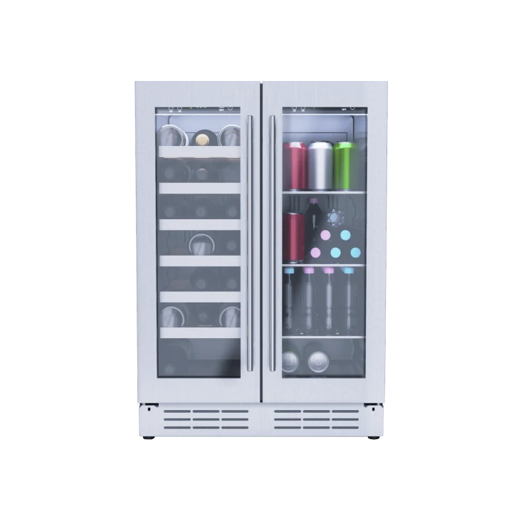 Elica EBF52SS1 24" Dual-Zone Wine & Beverage Center 4.8 Cu. Ft. – Stainless Steel