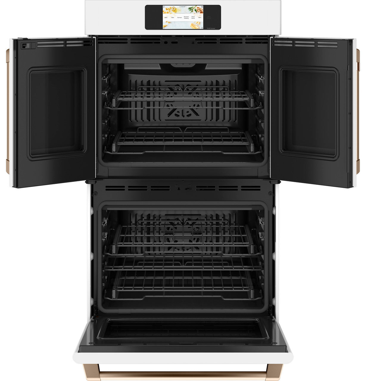 Cafe CTD90FP4NW2 30" Smart Built-In Convection French-Door Double Wall Oven