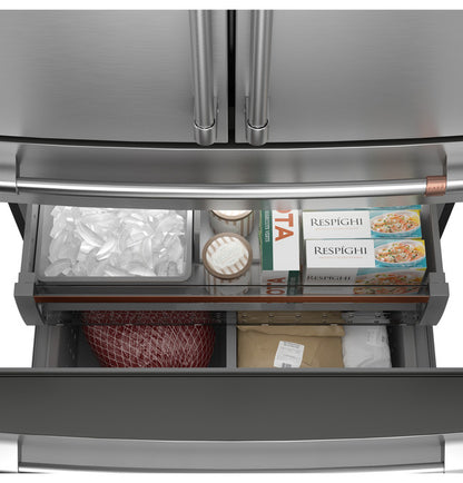 Café CJE23DP2WS1 23.2 Cu. Ft. 4-Door Counter Depth French Door Refrigerator