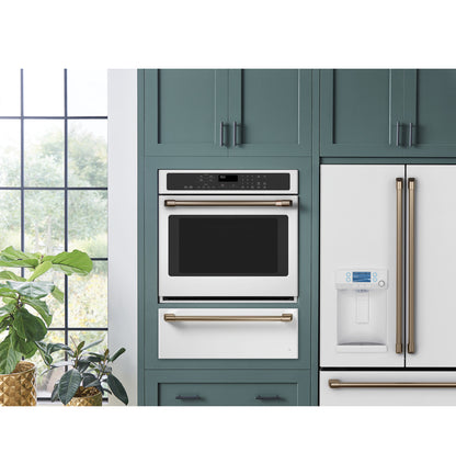 Cafe CTW900P4PW2 30" Warming Drawer in Matte White