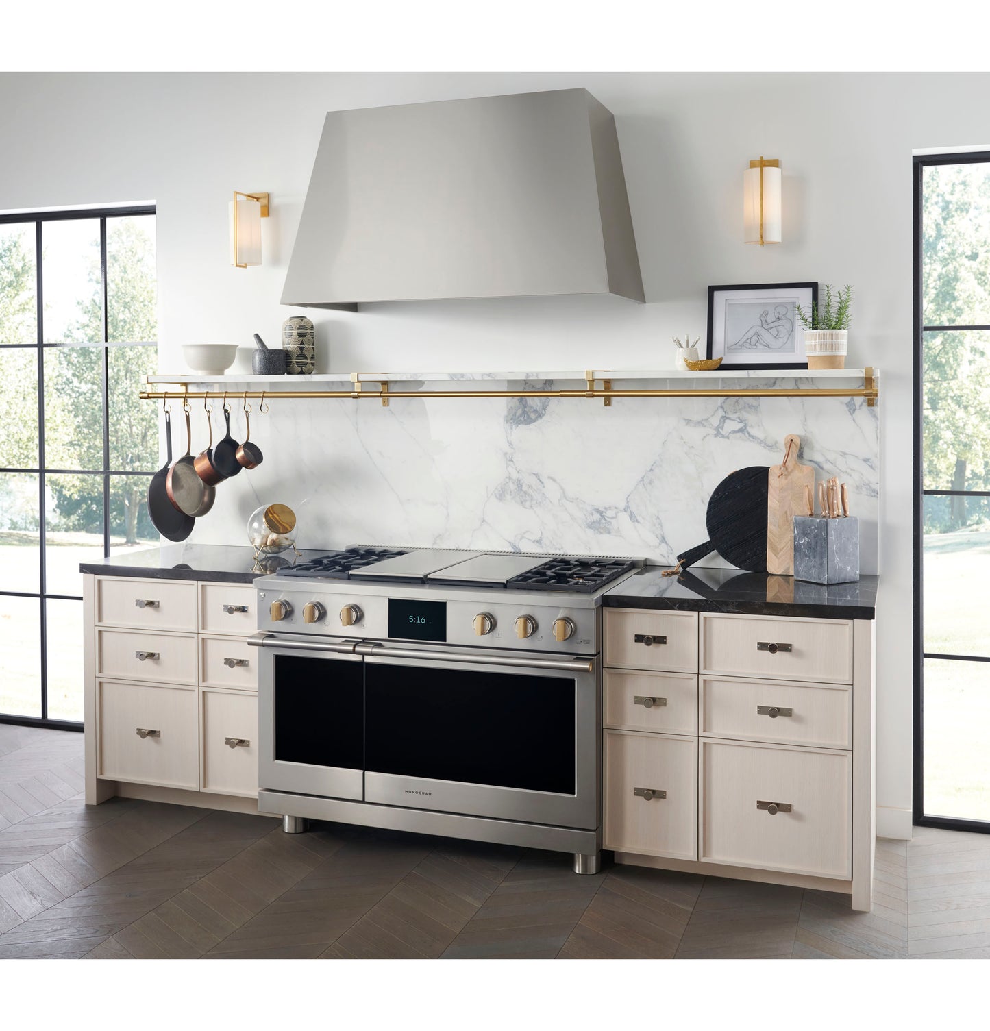 Monogram ZVC48STSS 48" Custom Wall Hood - Stainless Steel