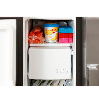 GE GSS23GYPFS 33" Side-by-Side Refrigerator with External Dispenser - Stainless Steel