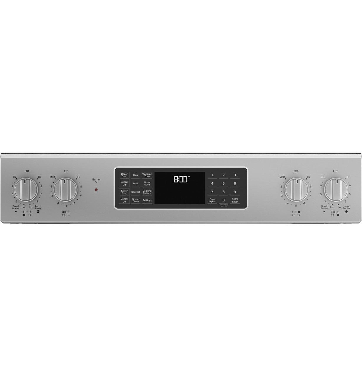 GE JSS86SPSS 30" Slide-In Electric Double Oven Convection Range – Stainless Steel