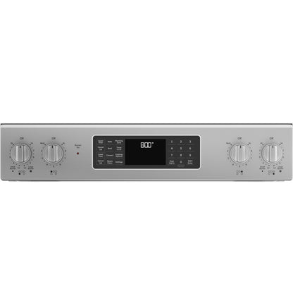 GE JSS86SPSS 30" Slide-In Electric Double Oven Convection Range – Stainless Steel