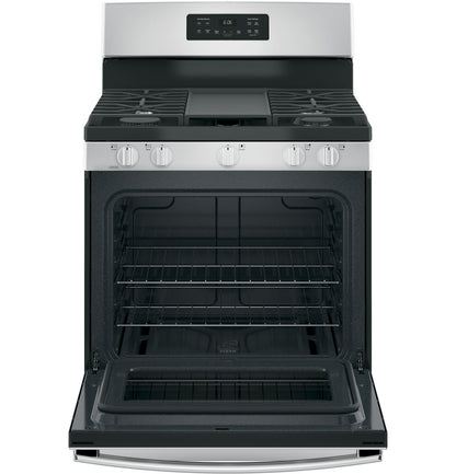 GE JGBS66REKSS 30" Free-Standing Gas Range – Stainless Steel