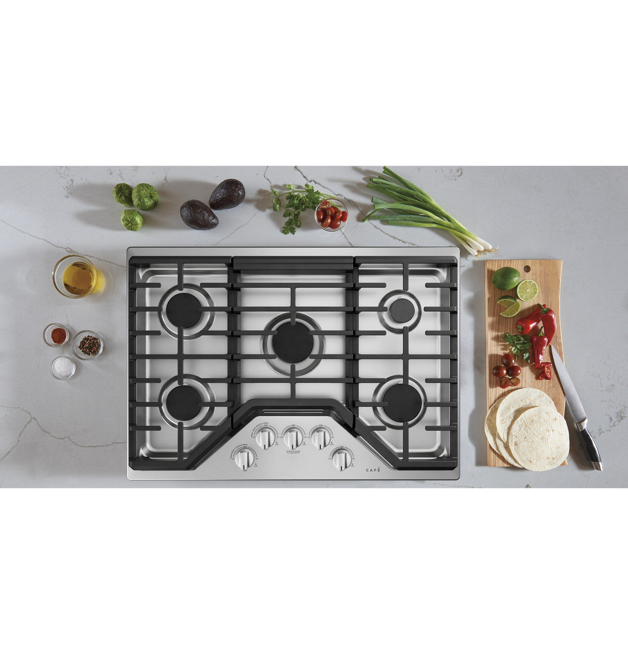 Cafe CGP70302NS1 30" Gas Cooktop