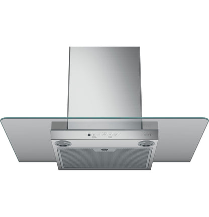 Café CVW73012MSS 30" Wall-Mount Glass Canopy Chimney Hood – Stainless Steel