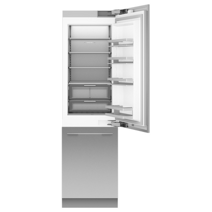 Fisher & Paykel RS2484WRUE1 24" Series 11 Integrated Refrigerator Freezer with Internal Water and Ice Dispenser