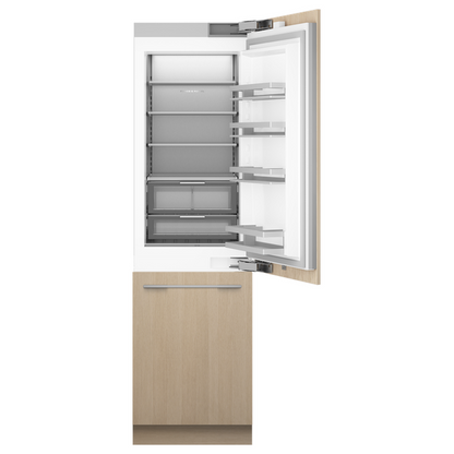 Fisher & Paykel RS2484WRUE1 24" Series 11 Integrated Refrigerator Freezer with Internal Water and Ice Dispenser