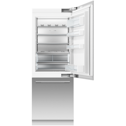 Fisher & Paykel RS2484WRUK1 24" Series 9 Panel-Ready Integrated Refrigerator Freezer with Internal Water and Ice Dispenser