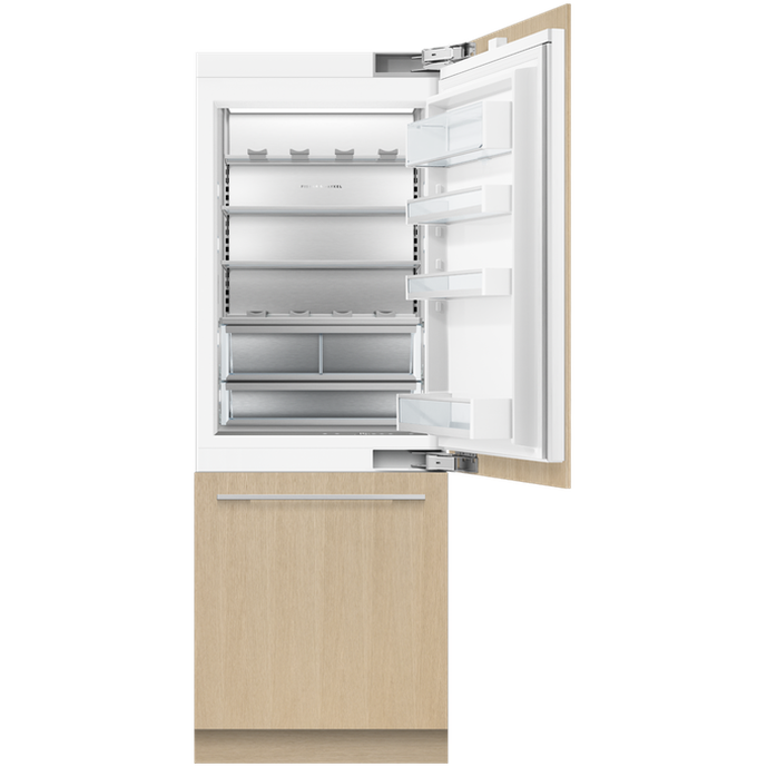 Fisher & Paykel RS2484WRUK1 24" Series 9 Panel-Ready Integrated Refrigerator Freezer with Internal Water and Ice Dispenser