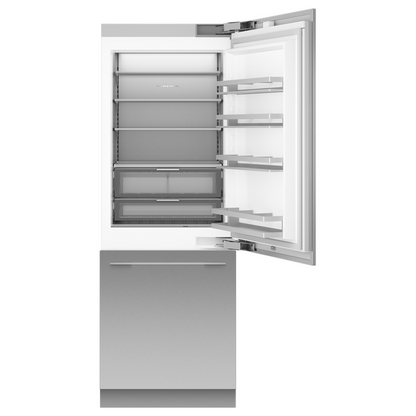 Fisher & Paykel RS3084WRUE1 30" Series 11 Integrated Refrigerator Freezer with Internal Water and Ice Dispenser