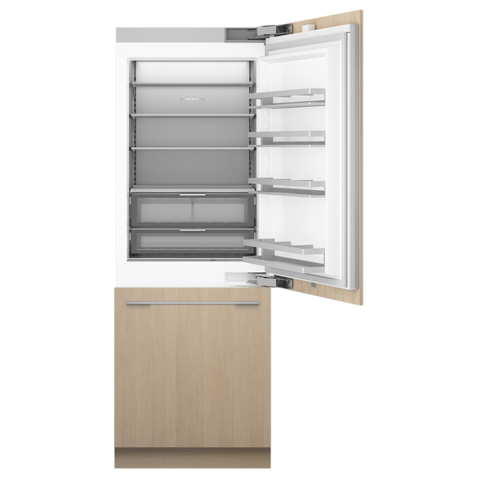 Fisher & Paykel RS3084WRUE1 30" Series 11 Integrated Refrigerator Freezer with Internal Water and Ice Dispenser