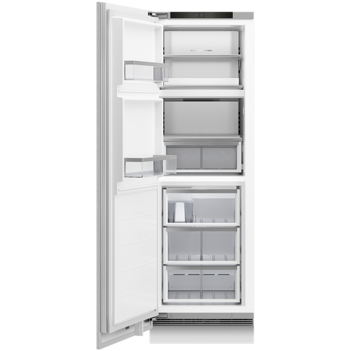 Fisher & Paykel RS2474F3LJ1 24" Series 9 Panel-Ready Integrated Triple Zone Freezer 74" tall