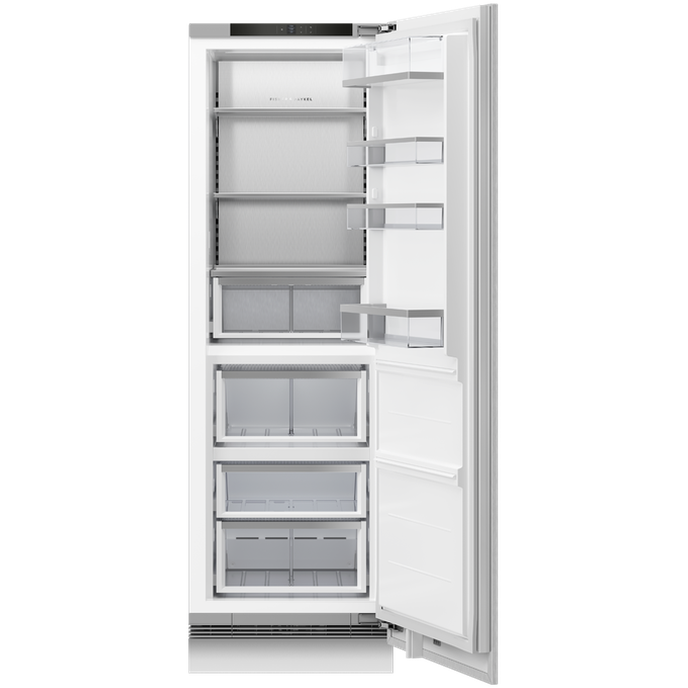 Fisher & Paykel RS2474S3RH1 24" Series 9 Panel-Ready Integrated Triple Zone Refrigerator 74" height