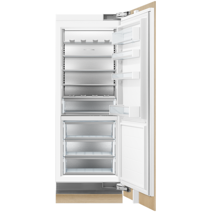 Fisher & Paykel RS3084SRHK1 30" Series 9 Panel-Ready Integrated Column Refrigerator with Internal Water Dispenser