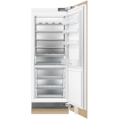 Fisher & Paykel RS3084SRHK1 30" Series 9 Panel-Ready Integrated Column Refrigerator with Internal Water Dispenser