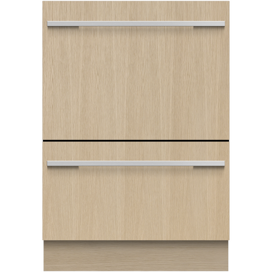 Fisher & Paykel DD24DTI9N 24" Series 9 Integrated Double DishDrawer™ Dishwasher - Panel Ready