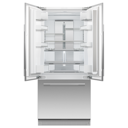 Fisher & Paykel RS32A72J1 32" Series 7 Panel-Ready Integrated French Door Refrigerator Freezer 72" tall