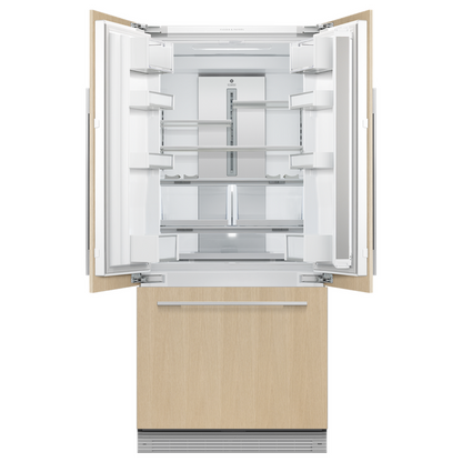 Fisher & Paykel RS32A72J1 32" Series 7 Panel-Ready Integrated French Door Refrigerator Freezer 72" tall
