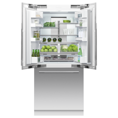 Fisher & Paykel RS36A80J1 N 36″ Series 7 Panel-Ready Integrated French Door Refrigerator Freezer with Ice
