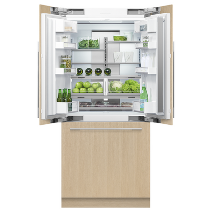 Fisher & Paykel RS36A80J1 N 36″ Series 7 Panel-Ready Integrated French Door Refrigerator Freezer with Ice
