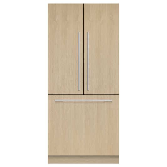 Fisher & Paykel RS36A80J1 N 36″ Series 7 Panel-Ready Integrated French Door Refrigerator Freezer with Ice