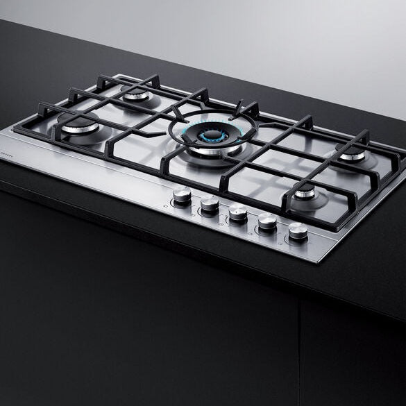 Fisher & Paykel CG365DNGX1N 36″ Gas on Steel Cooktop