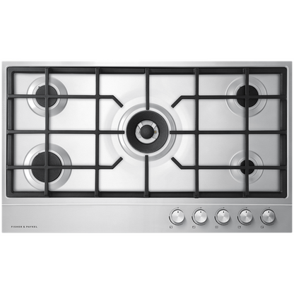Fisher & Paykel CG365DNGX1N 36″ Gas on Steel Cooktop