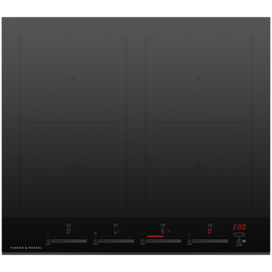 Fisher & Paykel CI244DTB4 24" Series 7 4-Zone Induction Cooktop