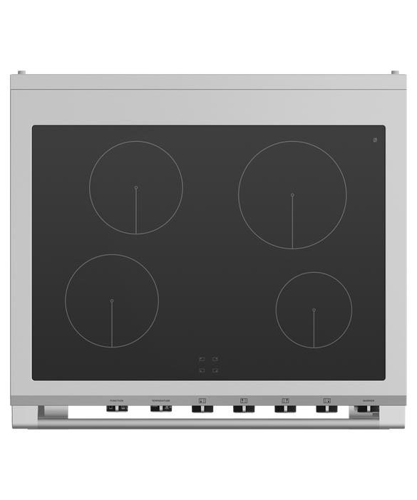 Fisher & Paykel OR30SCI6B1 30" Series 9 Classic Induction Range – Black