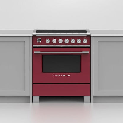 Fisher & Paykel OR30SCI6R1 30" Series 9 Classic Induction Range – Red
